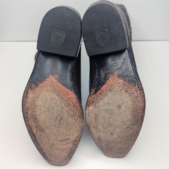 Dan Post western boots oxblood black cherry men's size 9.5 EW - Picture 7 of 9